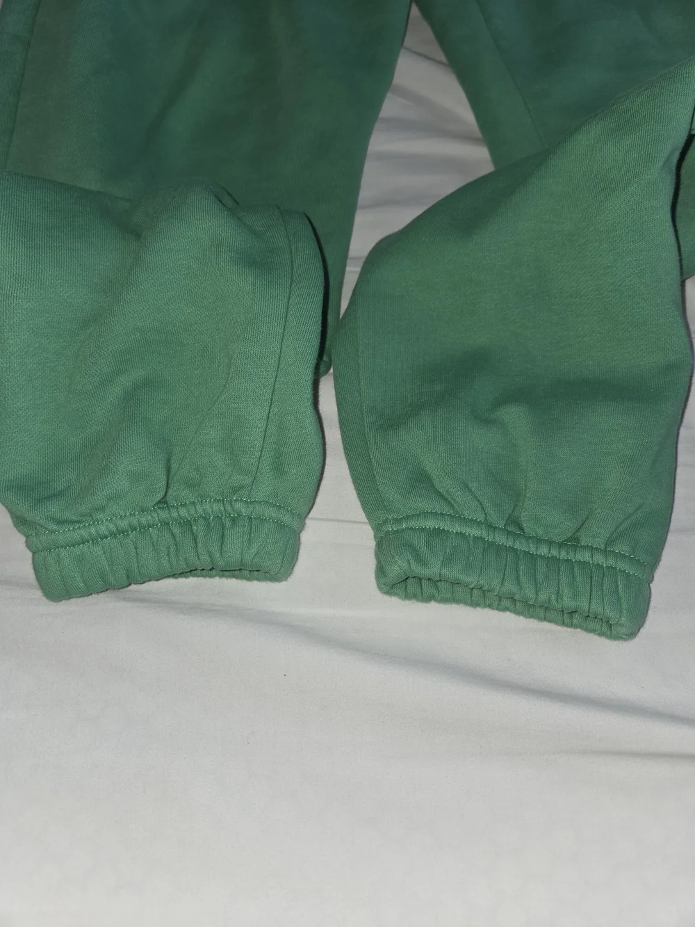 Reebok Womens Green Elastic-Waist Joggers Size XS